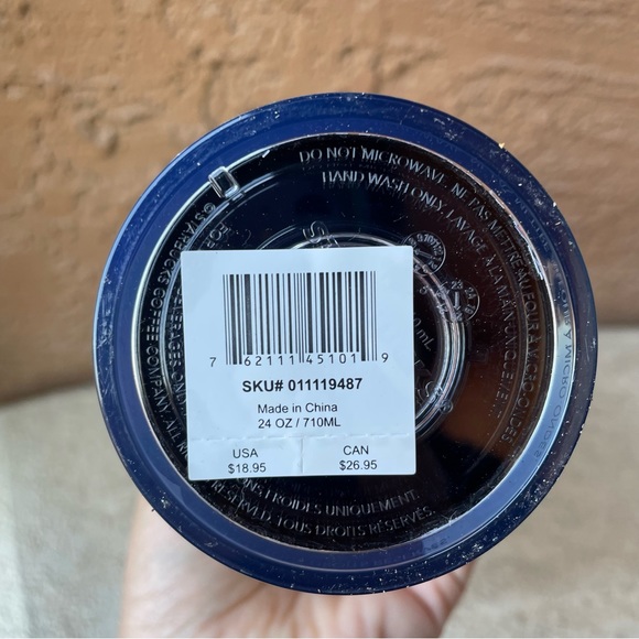 NWT Starbucks Iridescent Sequin Tumbler Cup - Picture 6 of 6